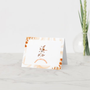 Folded thank you cards