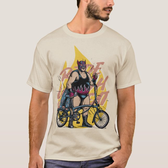 Folding Bike  T-Shirt (Front)