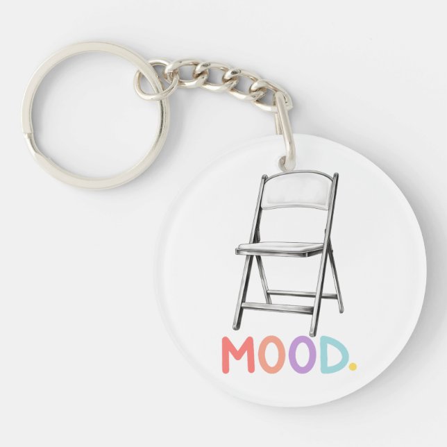 Folding Chair Mood Montgomery Alabama Brawl Keychain (Front)