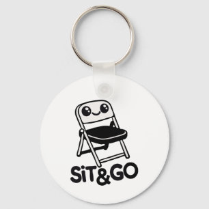 Folding Chair Sit & Go Keychain