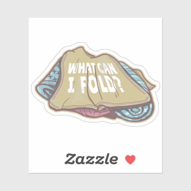 Folding clothes, laundry day (Sheet)