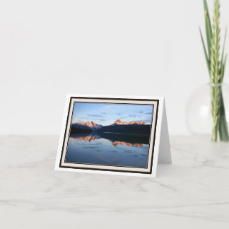 Folding Greeting Card - Redfish Lake, Idaho