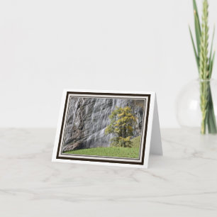 Folding Greeting Card – Waterfalls in Switzerland