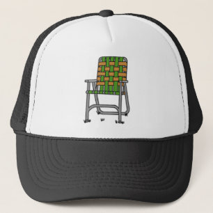Folding Lawn Chair Trucker Hat