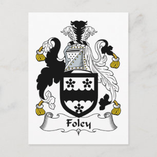 Foley Family Crest Postcard