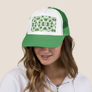 Folhas Verdes Trucker Hat