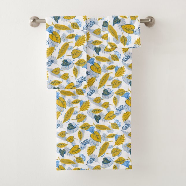 Foliage Bath Towel Set (Insitu)