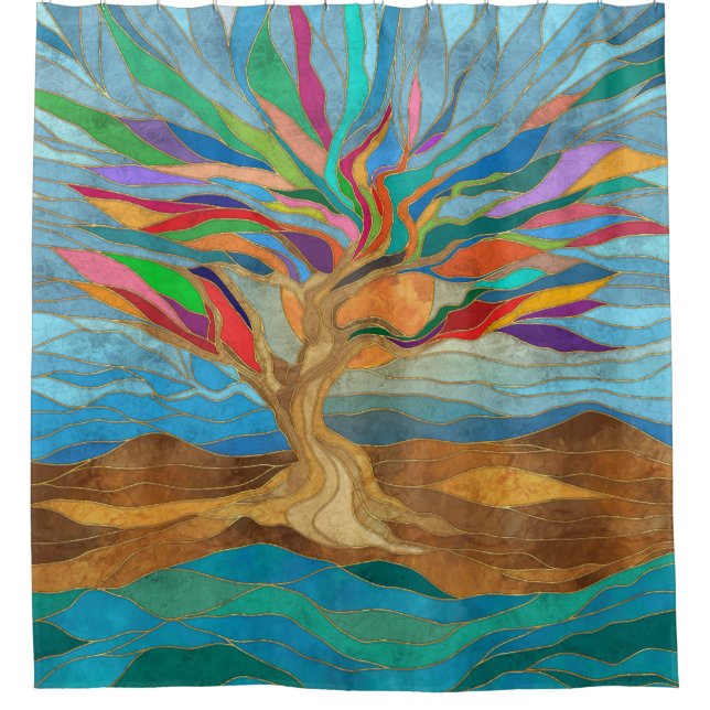 Foliage Fantasy Mosaic Tree (Front)