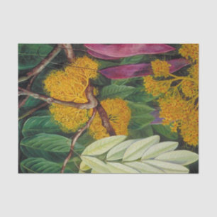 Foliage, Flowers and Fruit of a Mayalan Tree Tissue Paper