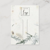 Foliage Handmade Paper Texture Hair Clip Display