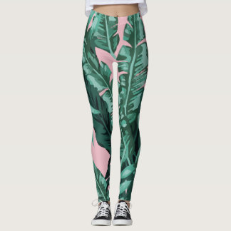 Foliage Of Tropical Plants Leggings