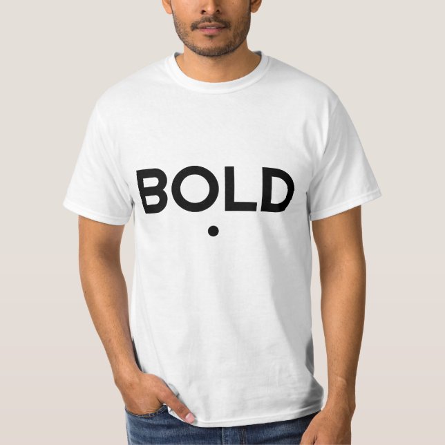 Folio Bold. T-Shirt (Front)