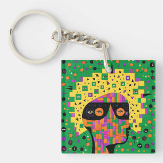 Folk 001 Nancy Keychain