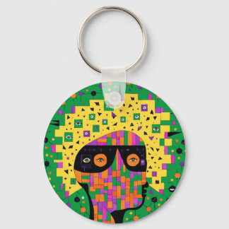 Folk 001 Nancy Keychain