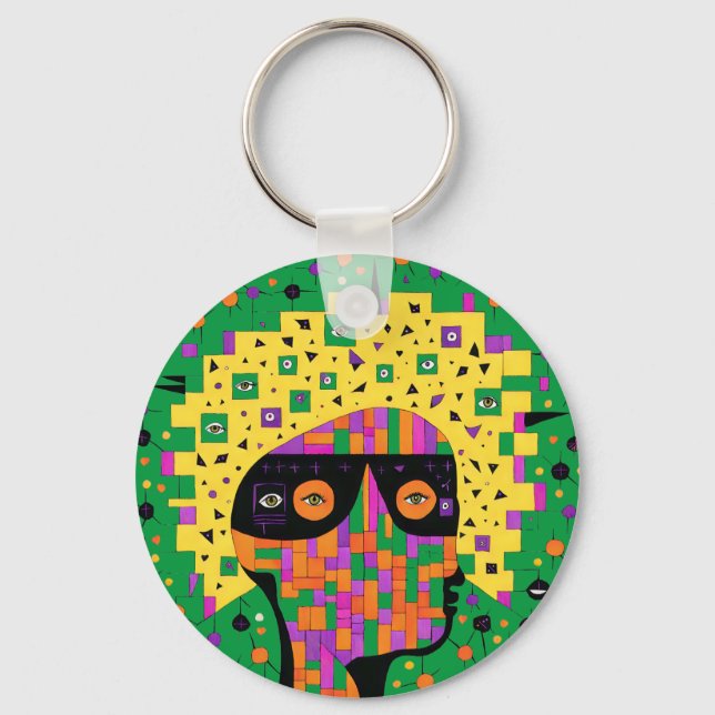 Folk 001 Nancy Keychain (Front)