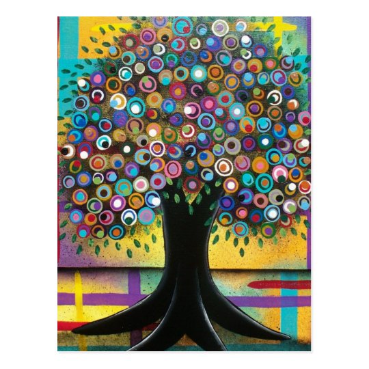 FOLK ART Burnt Desires BY LORI EVERETT postcard