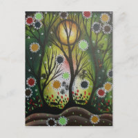 Folk Art_By Lori Everett, Day Of The Dead,Tree Art