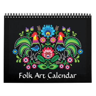 Folk Art Calendar