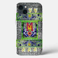 Folk Art Denim initial Hippie