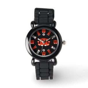 Folk Art Nordic Owl Watch