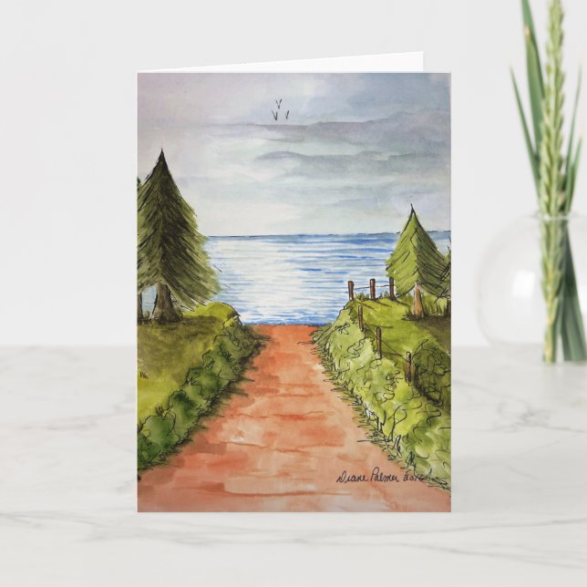 Folk Art Print, Note, Greeting Cards (Front)
