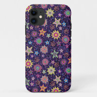 Folk Art Starry Sky