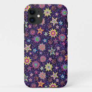 Folk Art Starry Sky iPhone 11 Case