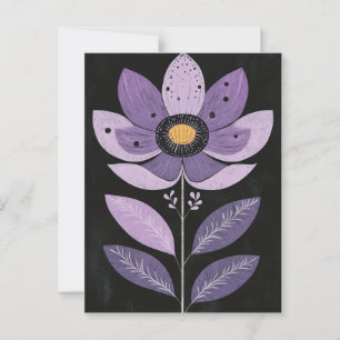 Folk Bloom No.269 Postcard