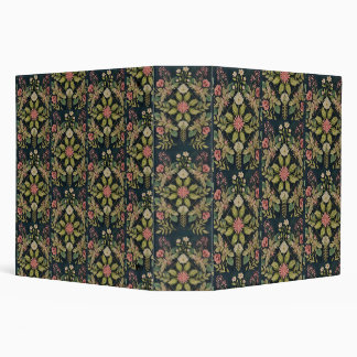 folk country damask binder