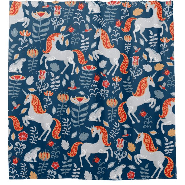 Folk Fantasy: Unicorns, Rabbits, Birds (Front)