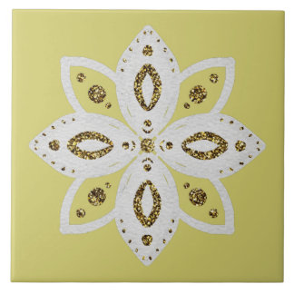 folk flower 1  tile