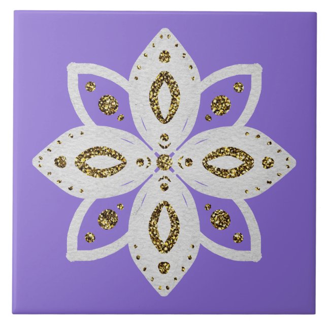 folk flower 1  tile (Front)