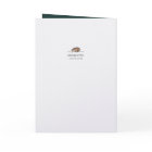 Folk flower Birthday greeting card