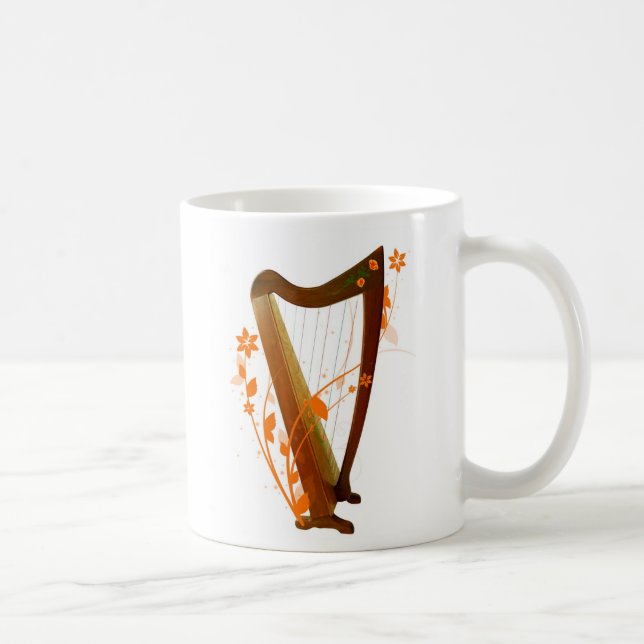 Folk Harp Mug (Right)