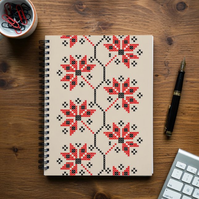 Folk-Inspired Stationery Notebook (Creator Uploaded)