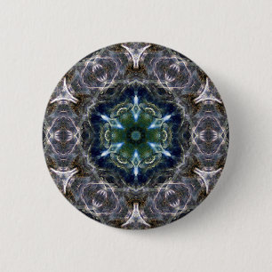 Folk Mandala  2 Inch Round Button