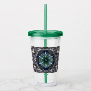 Folk Mandala  Acrylic Tumbler