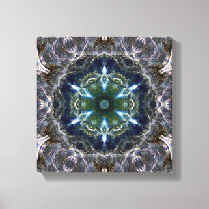 Folk Mandala  Canvas Print