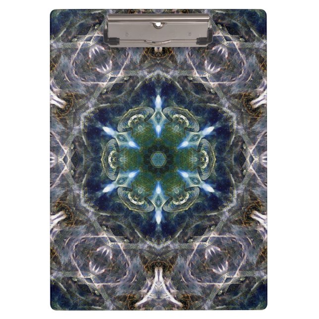 Folk Mandala  Clipboard (Front)