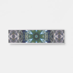 Folk Mandala  Door Sign