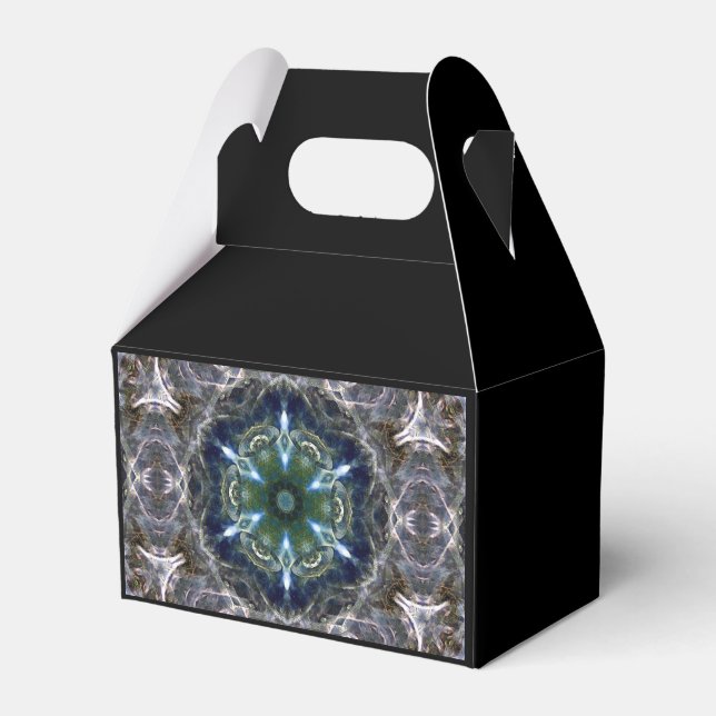 Folk Mandala  Favor Box (Front Side)