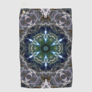 Folk Mandala  Golf Towel