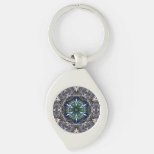 Folk Mandala  Keychain
