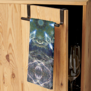 Folk Mandala  Kitchen Towel