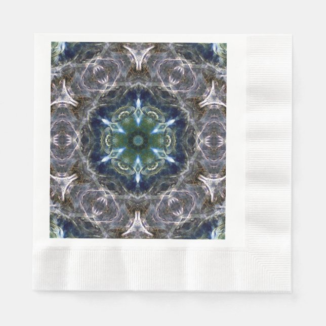 Folk Mandala  Napkins (Front)
