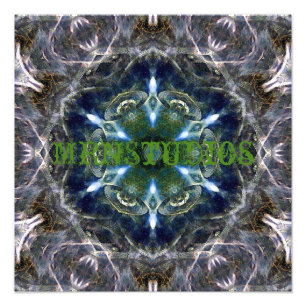 Folk Mandala  Photo Print