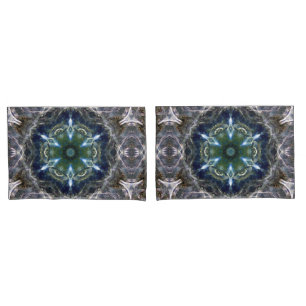 Folk Mandala  Pillowcase