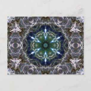 Folk Mandala  Postcard