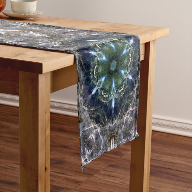 Folk Mandala  Short Table Runner (In Situ)