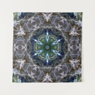 Folk Mandala  Tapestry